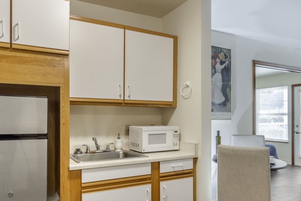 Assisted Living Apartment Kitchen